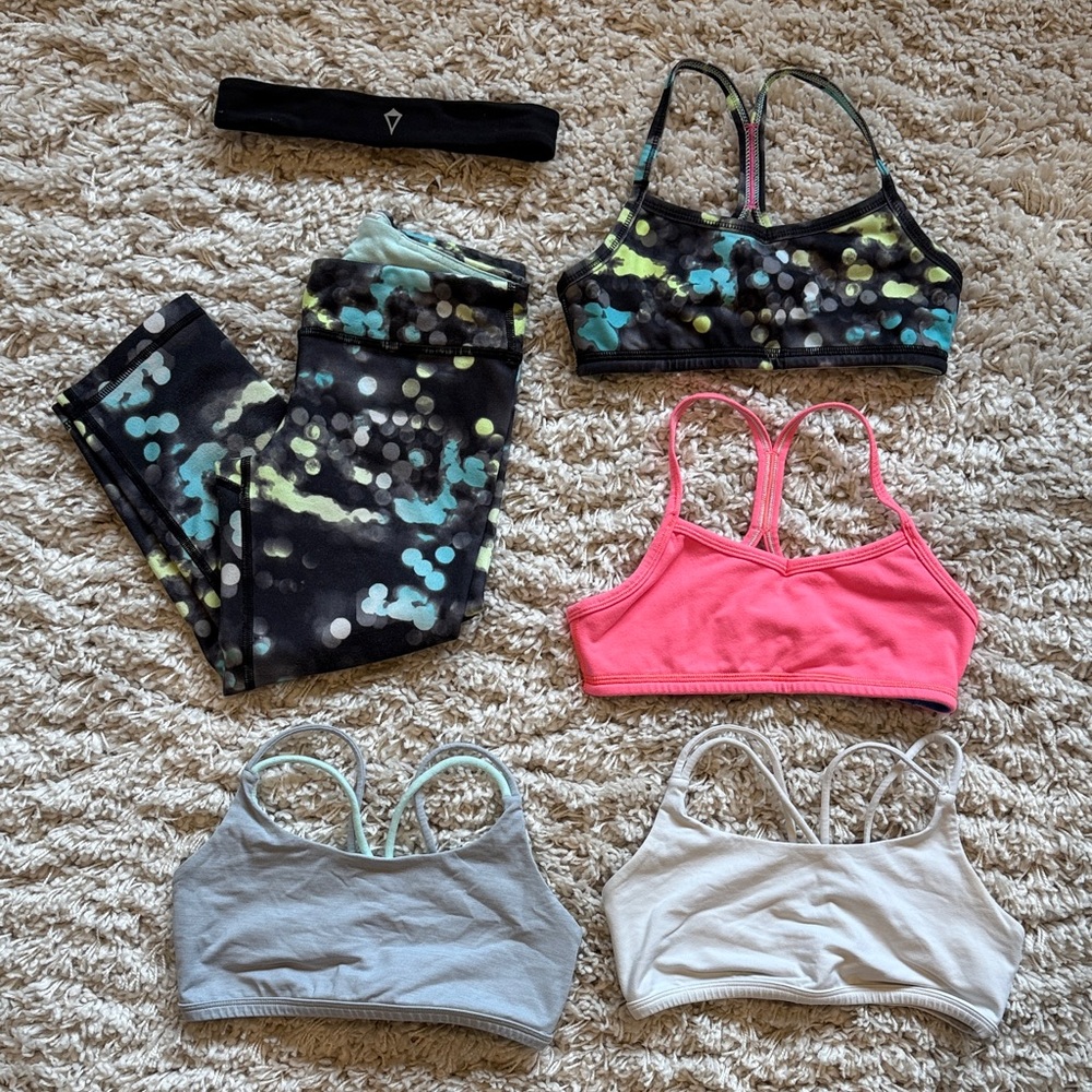 Ivivva by Lululemon Girls size 8 LOT